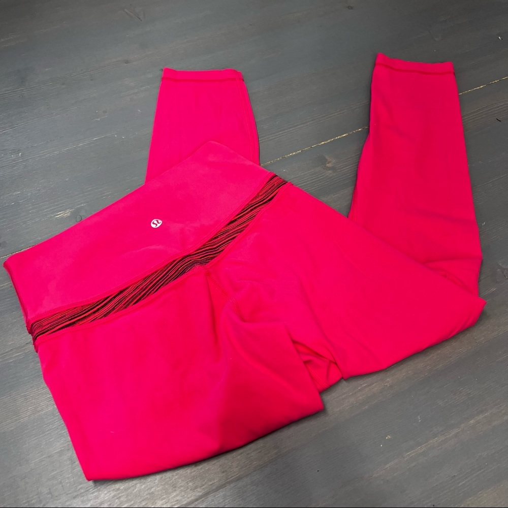 lululemon athletica Hot Pink Leggings